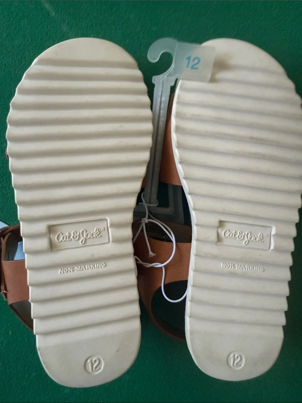 Kids Tan Sandals - Size 12